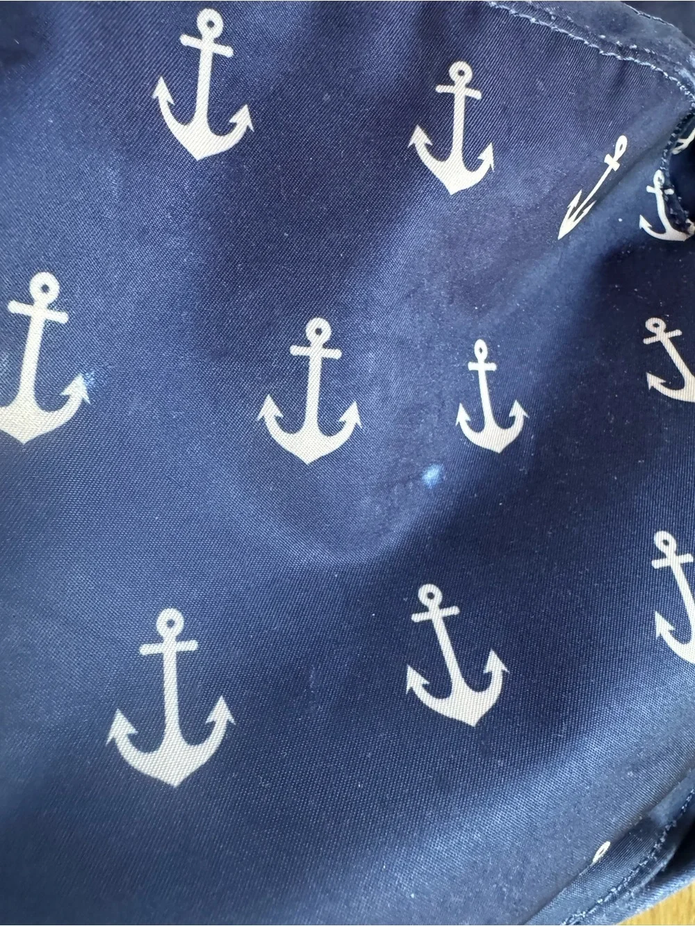 Ju-Ju-Be Legacy The Admiral Navy Anchor Print BFF Diaper Bag Backpack